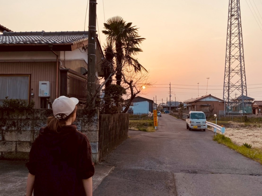 茂原の夕暮れ